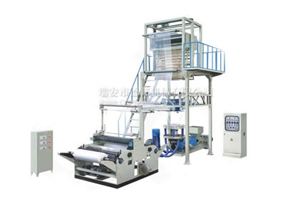 升降旋轉機頭吹膜機(PE熱收縮膜吹膜機)